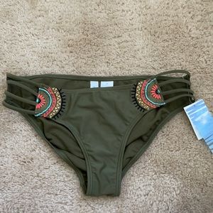 NWT Strappy Bikini Bottom